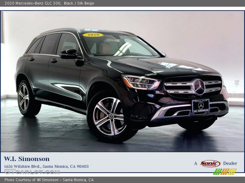 Black / Silk Beige 2020 Mercedes-Benz GLC 300