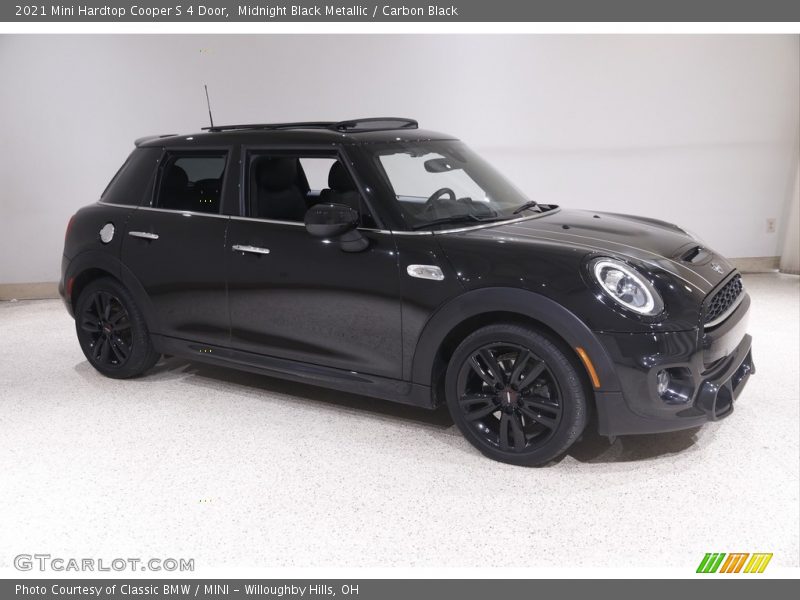 Midnight Black Metallic / Carbon Black 2021 Mini Hardtop Cooper S 4 Door