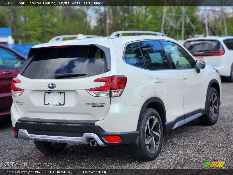 Crystal White Pearl / Black 2022 Subaru Forester Touring