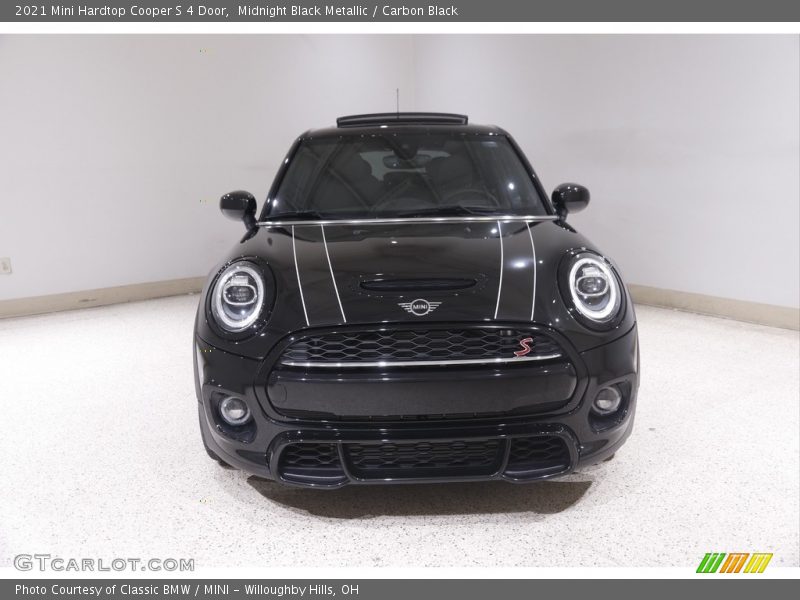 Midnight Black Metallic / Carbon Black 2021 Mini Hardtop Cooper S 4 Door