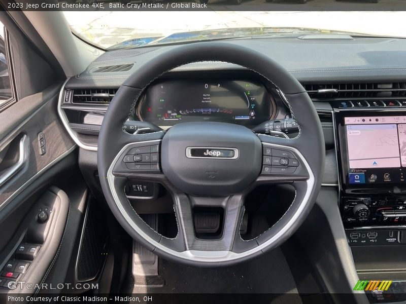 Baltic Gray Metallic / Global Black 2023 Jeep Grand Cherokee 4XE