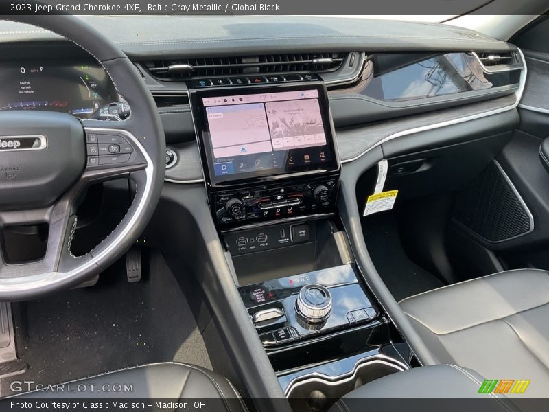 Baltic Gray Metallic / Global Black 2023 Jeep Grand Cherokee 4XE