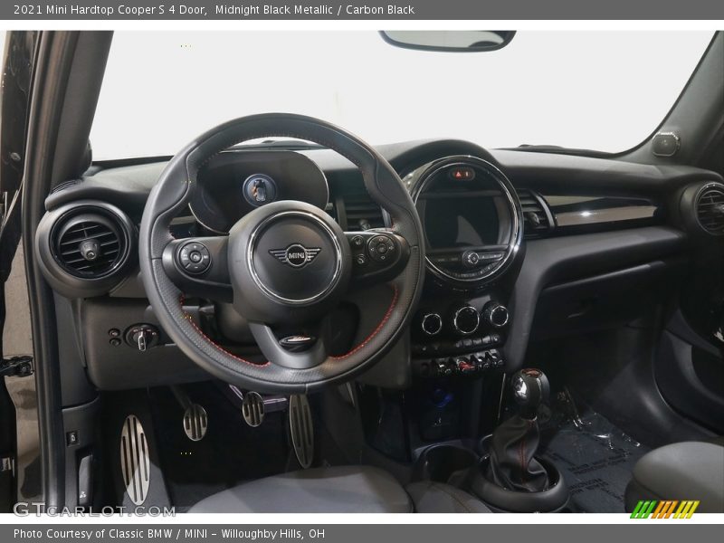 Midnight Black Metallic / Carbon Black 2021 Mini Hardtop Cooper S 4 Door