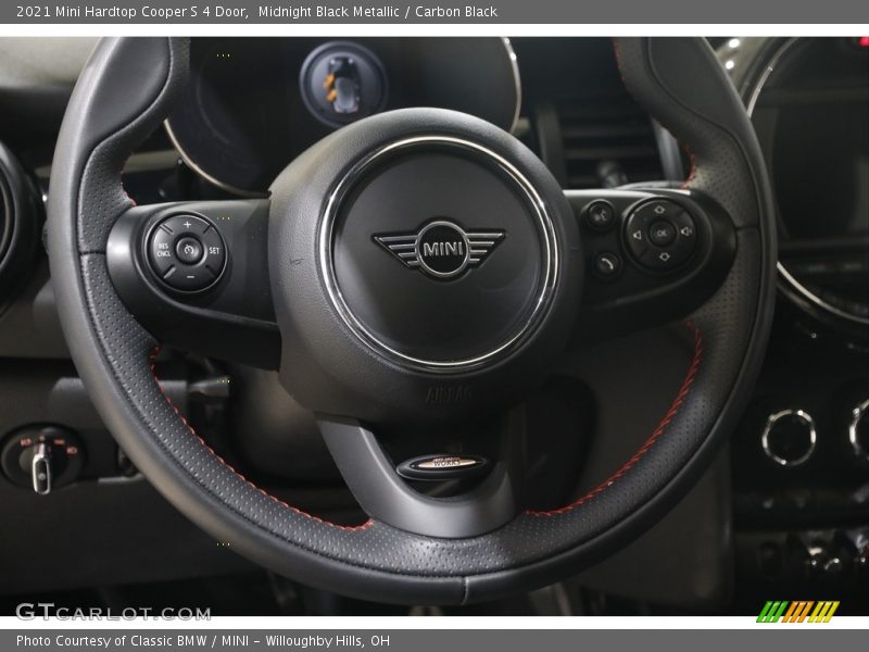 Midnight Black Metallic / Carbon Black 2021 Mini Hardtop Cooper S 4 Door