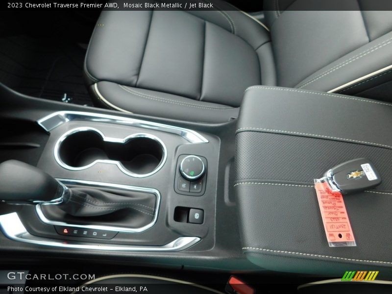 Mosaic Black Metallic / Jet Black 2023 Chevrolet Traverse Premier AWD