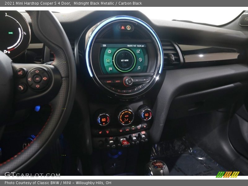 Midnight Black Metallic / Carbon Black 2021 Mini Hardtop Cooper S 4 Door