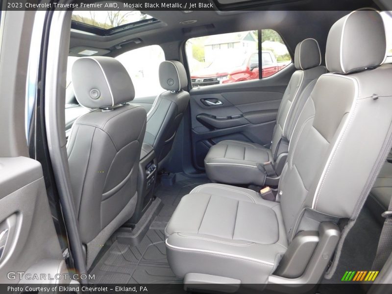 Mosaic Black Metallic / Jet Black 2023 Chevrolet Traverse Premier AWD