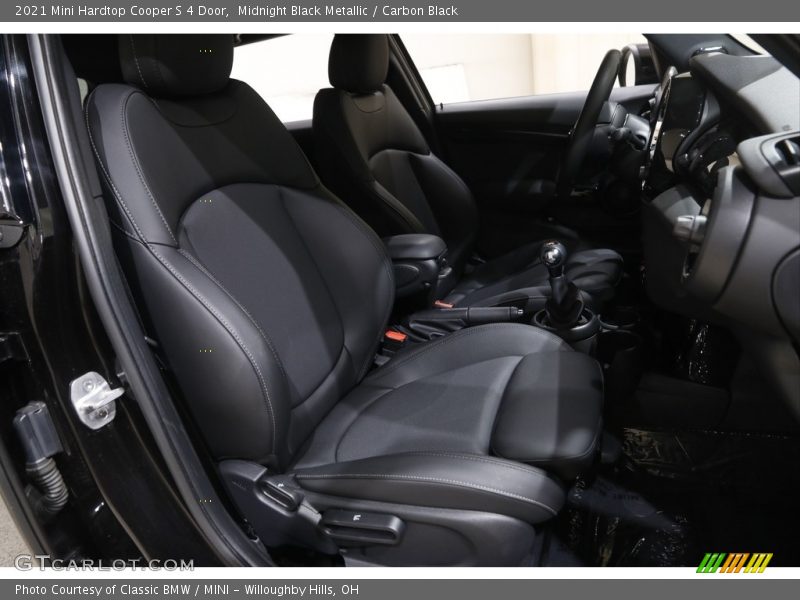 Midnight Black Metallic / Carbon Black 2021 Mini Hardtop Cooper S 4 Door