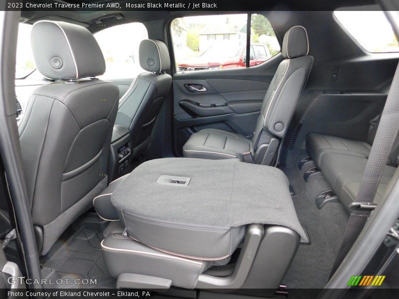 Mosaic Black Metallic / Jet Black 2023 Chevrolet Traverse Premier AWD