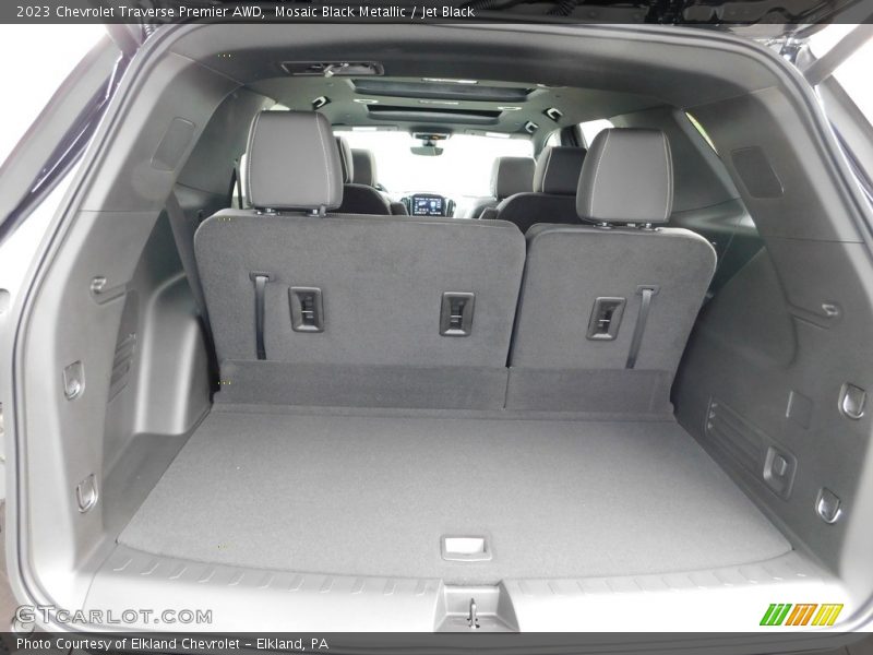 Mosaic Black Metallic / Jet Black 2023 Chevrolet Traverse Premier AWD
