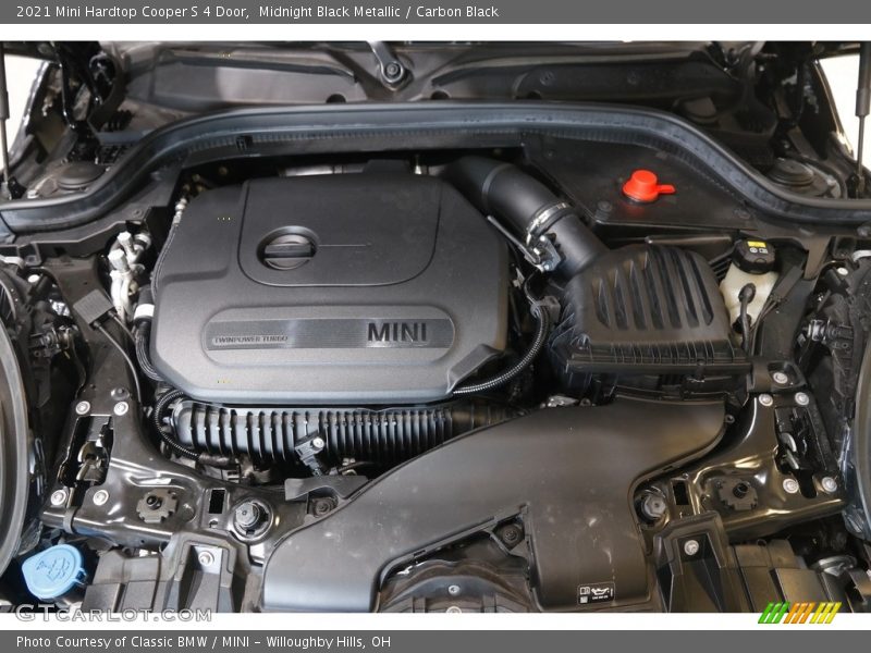 Midnight Black Metallic / Carbon Black 2021 Mini Hardtop Cooper S 4 Door