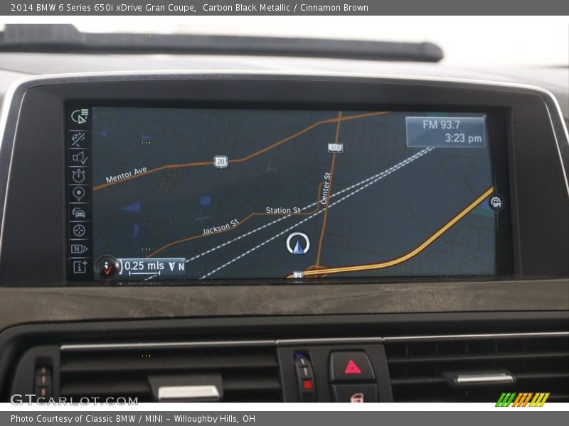 Carbon Black Metallic / Cinnamon Brown 2014 BMW 6 Series 650i xDrive Gran Coupe