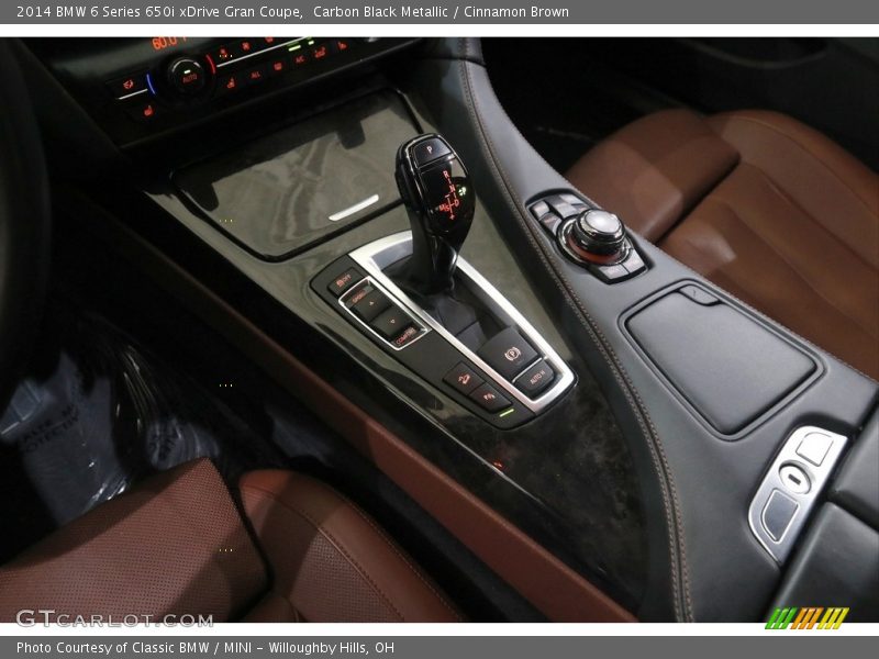 Carbon Black Metallic / Cinnamon Brown 2014 BMW 6 Series 650i xDrive Gran Coupe