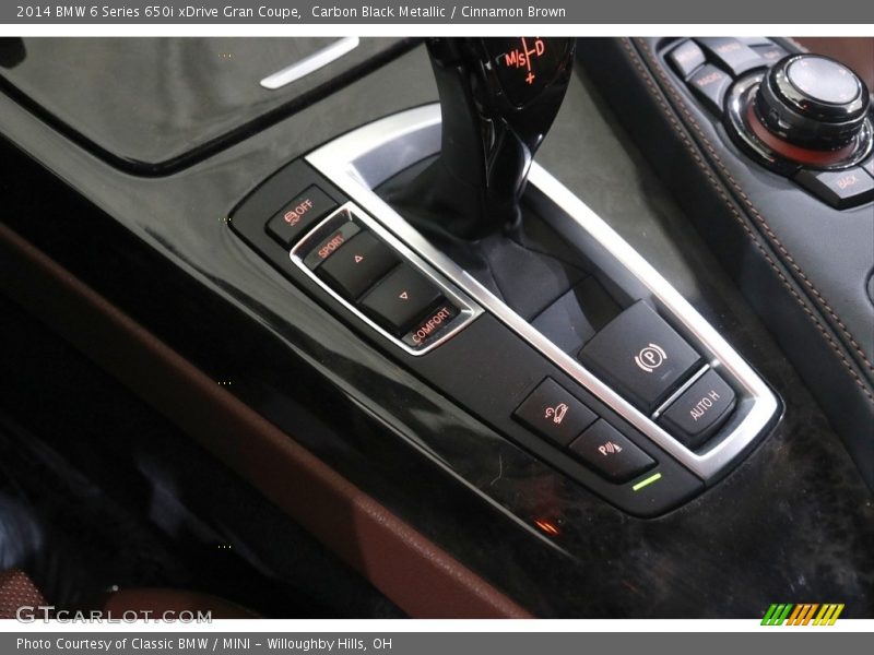 Carbon Black Metallic / Cinnamon Brown 2014 BMW 6 Series 650i xDrive Gran Coupe