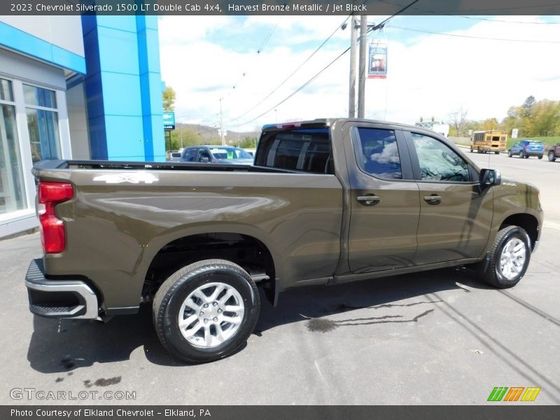 Harvest Bronze Metallic / Jet Black 2023 Chevrolet Silverado 1500 LT Double Cab 4x4