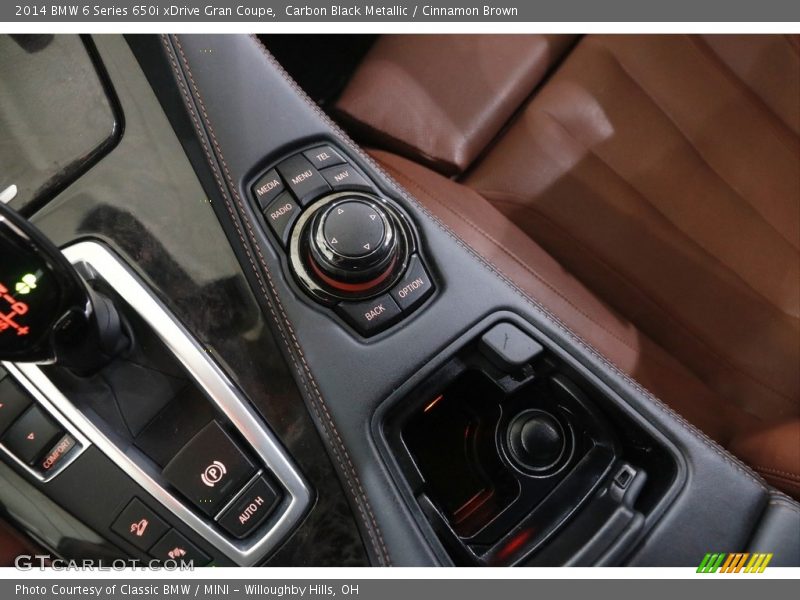 Carbon Black Metallic / Cinnamon Brown 2014 BMW 6 Series 650i xDrive Gran Coupe