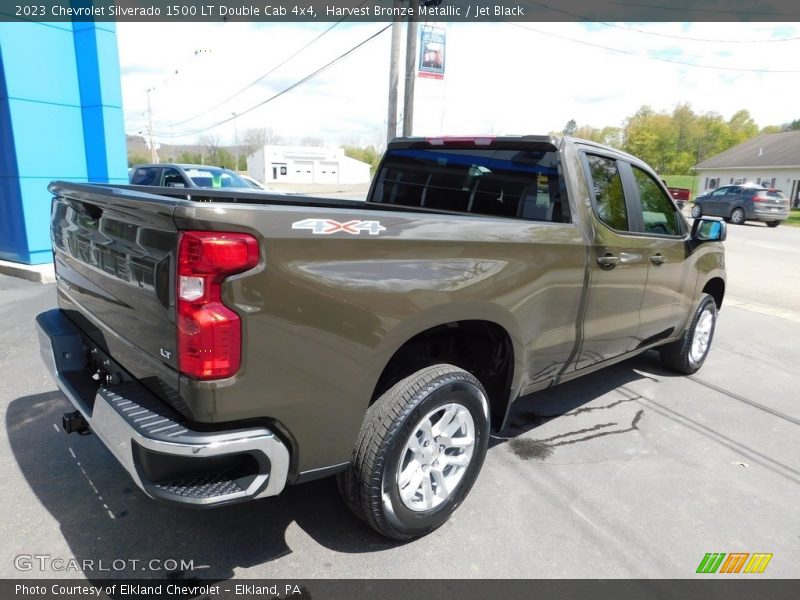 Harvest Bronze Metallic / Jet Black 2023 Chevrolet Silverado 1500 LT Double Cab 4x4