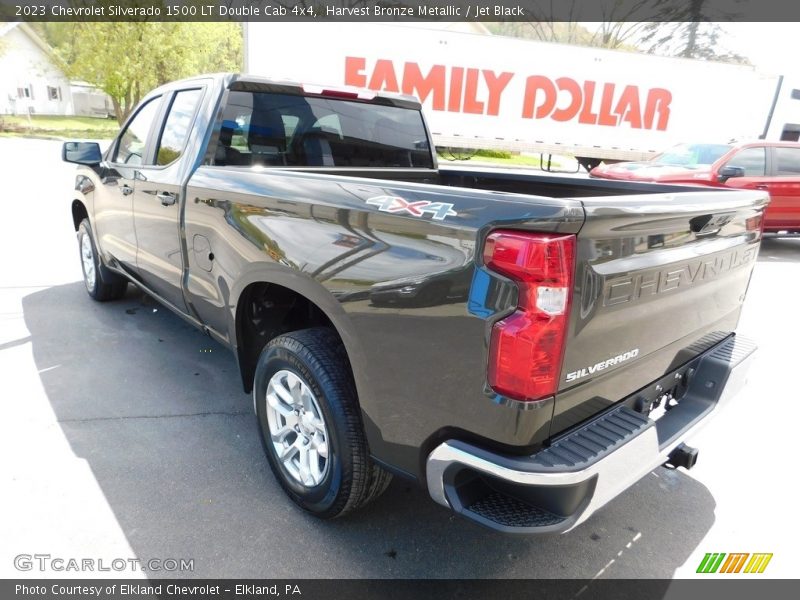 Harvest Bronze Metallic / Jet Black 2023 Chevrolet Silverado 1500 LT Double Cab 4x4