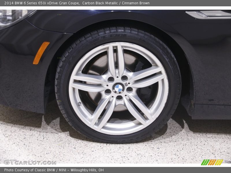 Carbon Black Metallic / Cinnamon Brown 2014 BMW 6 Series 650i xDrive Gran Coupe