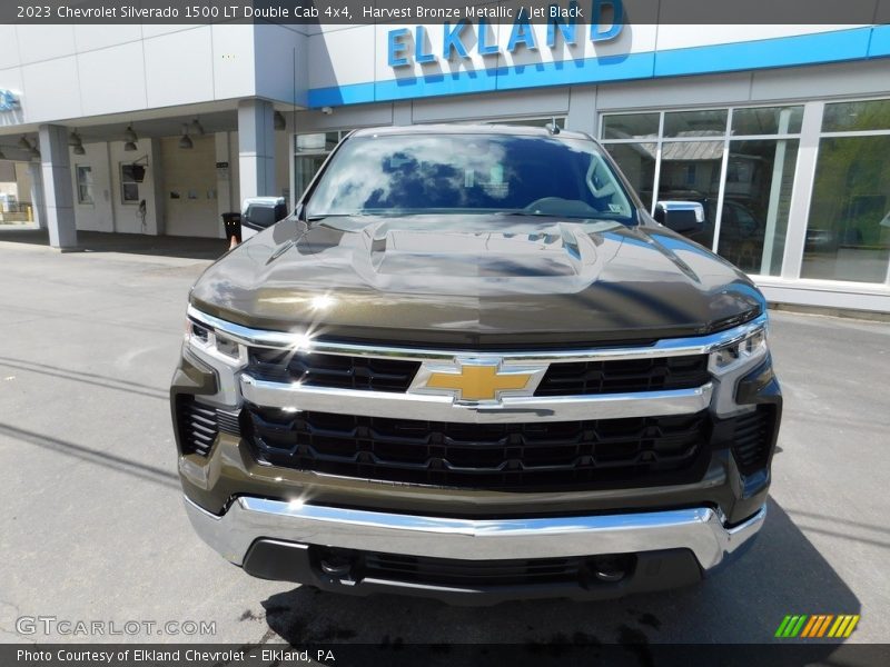 Harvest Bronze Metallic / Jet Black 2023 Chevrolet Silverado 1500 LT Double Cab 4x4