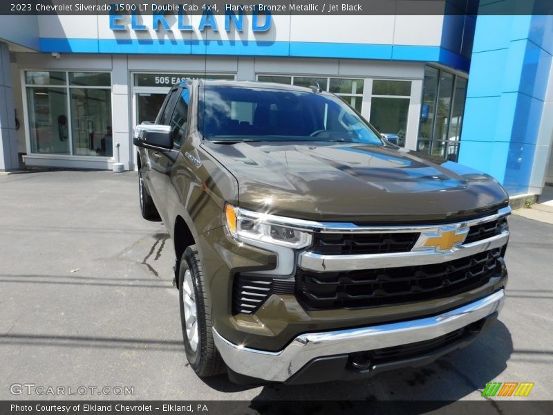 Harvest Bronze Metallic / Jet Black 2023 Chevrolet Silverado 1500 LT Double Cab 4x4
