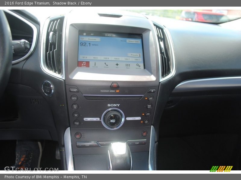 Shadow Black / Ebony 2016 Ford Edge Titanium