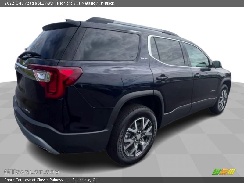 Midnight Blue Metallic / Jet Black 2022 GMC Acadia SLE AWD