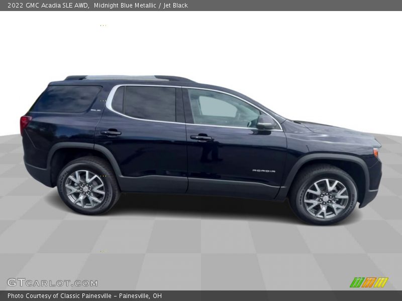 Midnight Blue Metallic / Jet Black 2022 GMC Acadia SLE AWD