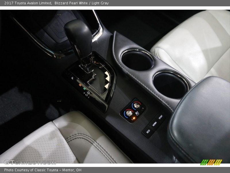 Blizzard Pearl White / Light Gray 2017 Toyota Avalon Limited