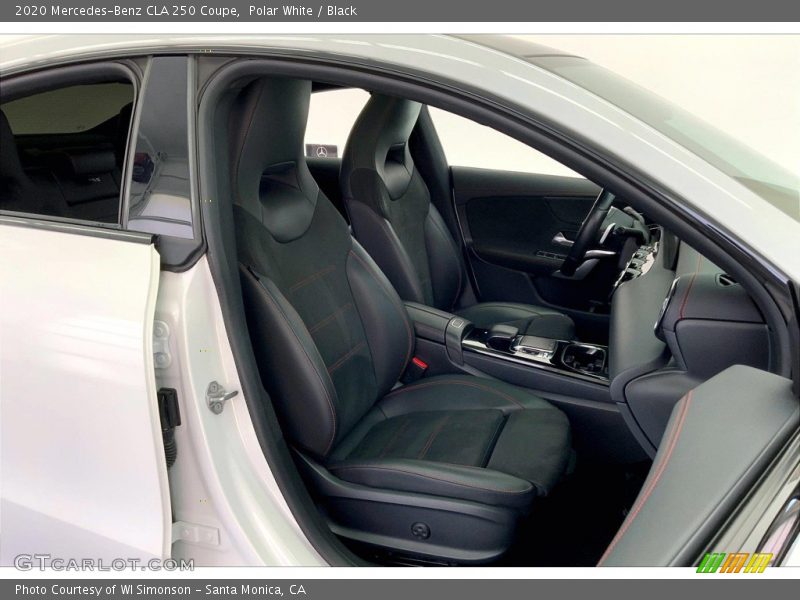 Polar White / Black 2020 Mercedes-Benz CLA 250 Coupe