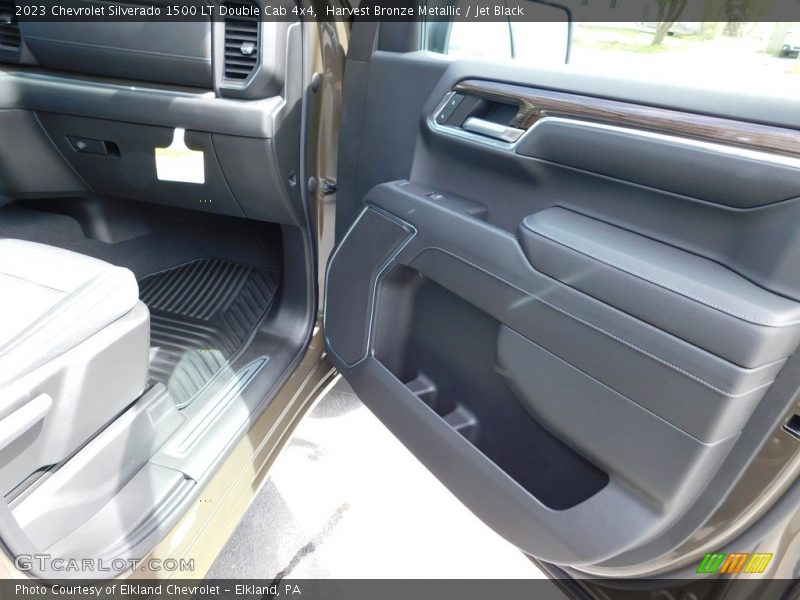 Harvest Bronze Metallic / Jet Black 2023 Chevrolet Silverado 1500 LT Double Cab 4x4