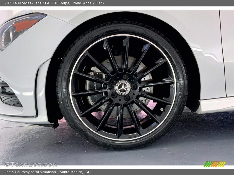Polar White / Black 2020 Mercedes-Benz CLA 250 Coupe