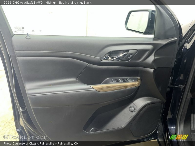 Midnight Blue Metallic / Jet Black 2022 GMC Acadia SLE AWD