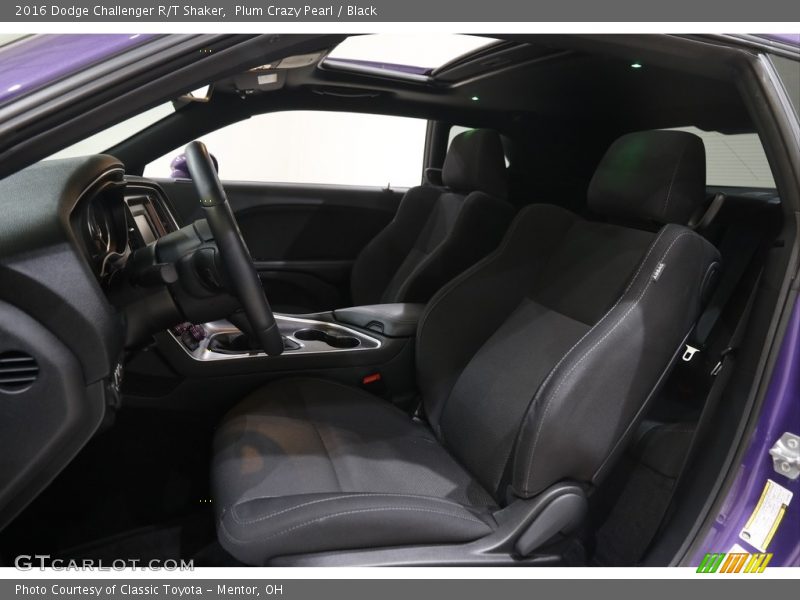 Plum Crazy Pearl / Black 2016 Dodge Challenger R/T Shaker