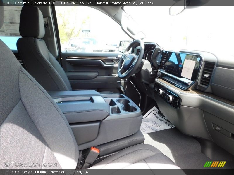 Harvest Bronze Metallic / Jet Black 2023 Chevrolet Silverado 1500 LT Double Cab 4x4
