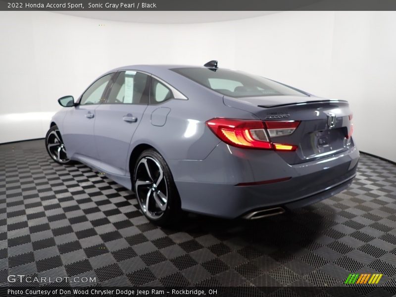 Sonic Gray Pearl / Black 2022 Honda Accord Sport