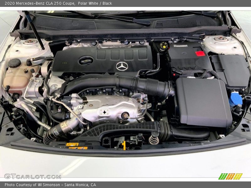 Polar White / Black 2020 Mercedes-Benz CLA 250 Coupe