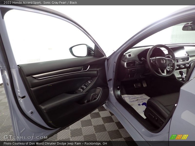 Sonic Gray Pearl / Black 2022 Honda Accord Sport