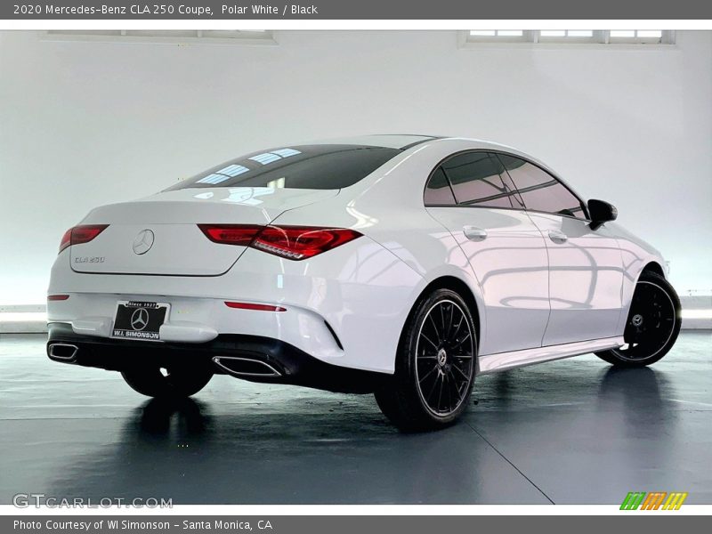 Polar White / Black 2020 Mercedes-Benz CLA 250 Coupe