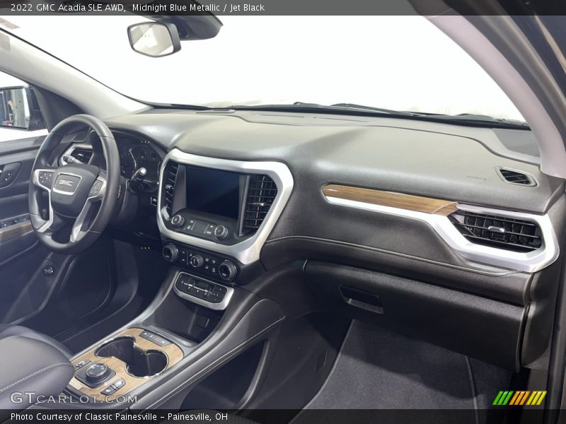 Midnight Blue Metallic / Jet Black 2022 GMC Acadia SLE AWD