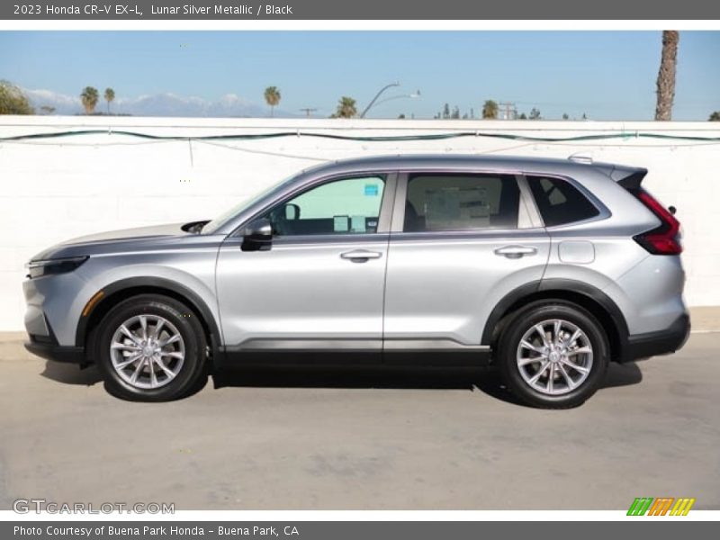 Lunar Silver Metallic / Black 2023 Honda CR-V EX-L