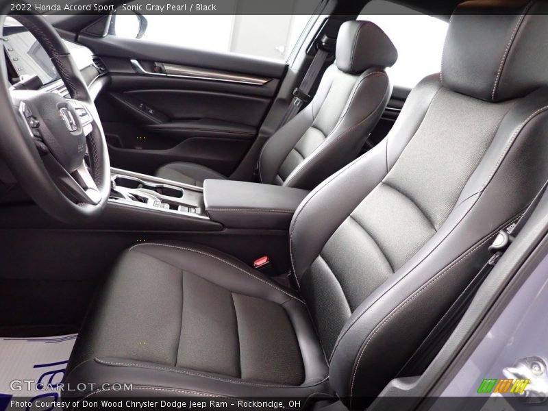 Sonic Gray Pearl / Black 2022 Honda Accord Sport