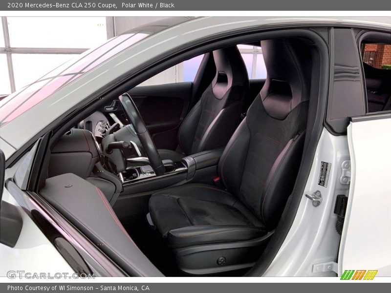 Polar White / Black 2020 Mercedes-Benz CLA 250 Coupe