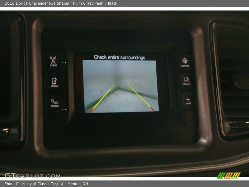 Plum Crazy Pearl / Black 2016 Dodge Challenger R/T Shaker