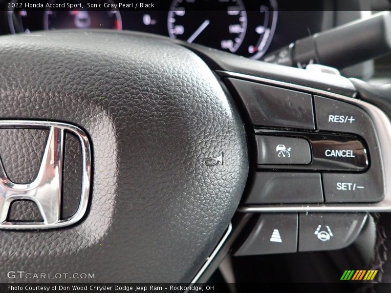 Sonic Gray Pearl / Black 2022 Honda Accord Sport