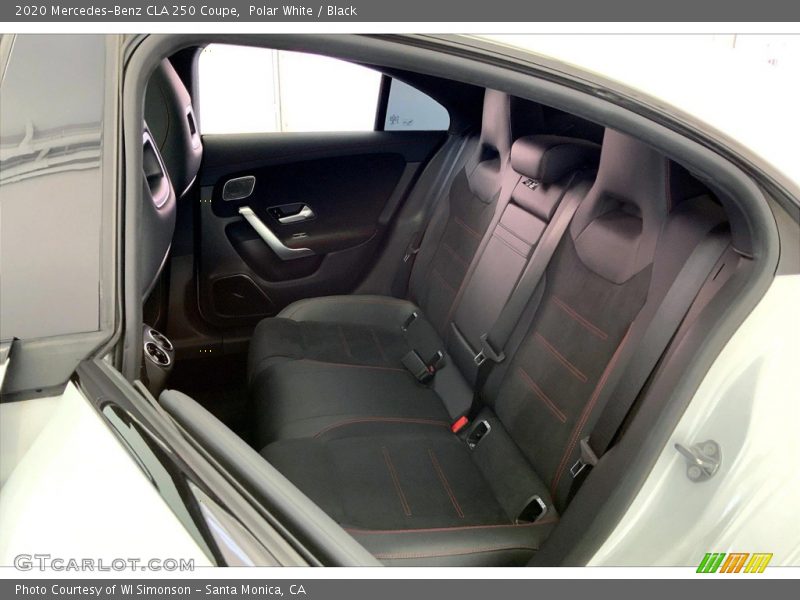 Polar White / Black 2020 Mercedes-Benz CLA 250 Coupe