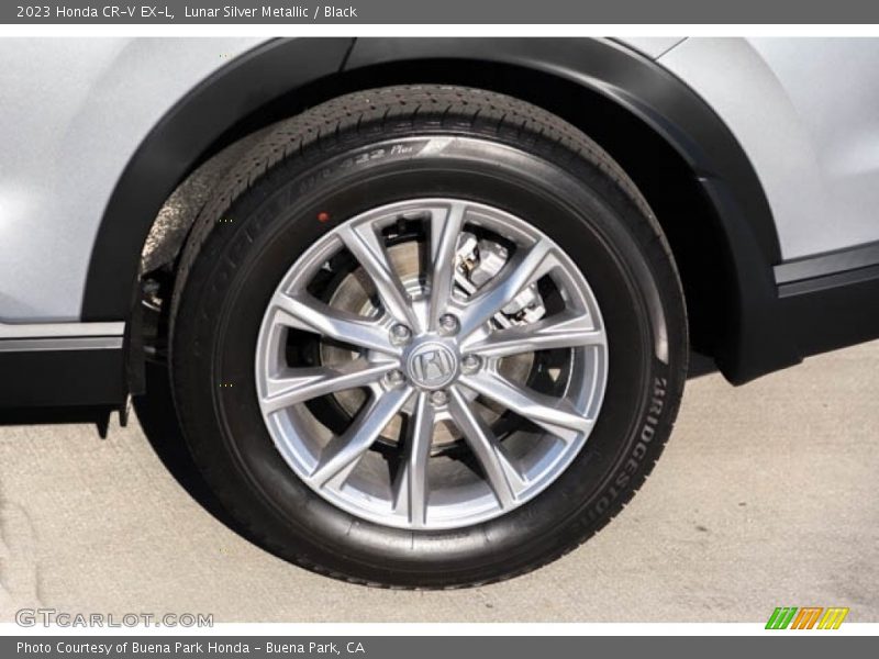 Lunar Silver Metallic / Black 2023 Honda CR-V EX-L