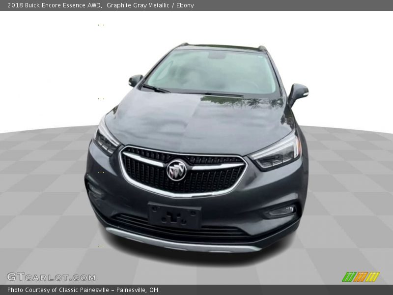 Graphite Gray Metallic / Ebony 2018 Buick Encore Essence AWD