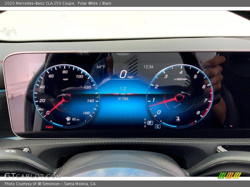 Polar White / Black 2020 Mercedes-Benz CLA 250 Coupe