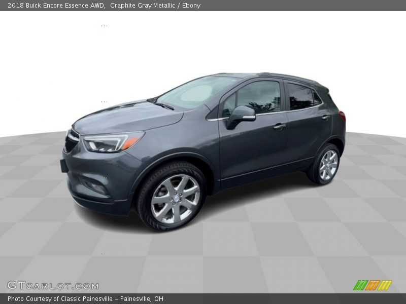 Graphite Gray Metallic / Ebony 2018 Buick Encore Essence AWD